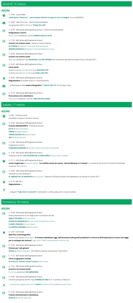 XI ed. – Terre di confine filmfestival: ‘Colombia: el río – su riu’