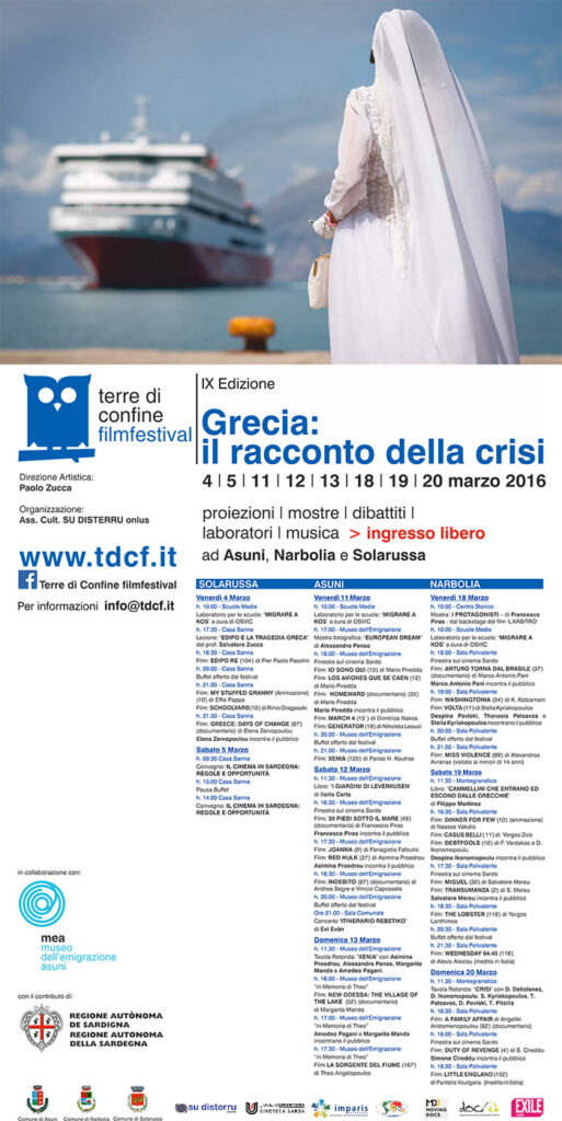 Terre di Confine – FIlmfestival IX edizione