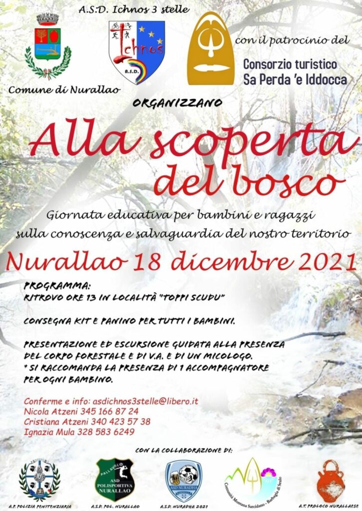 Alla scoperta del bosco – Nurallao 18.12.2021