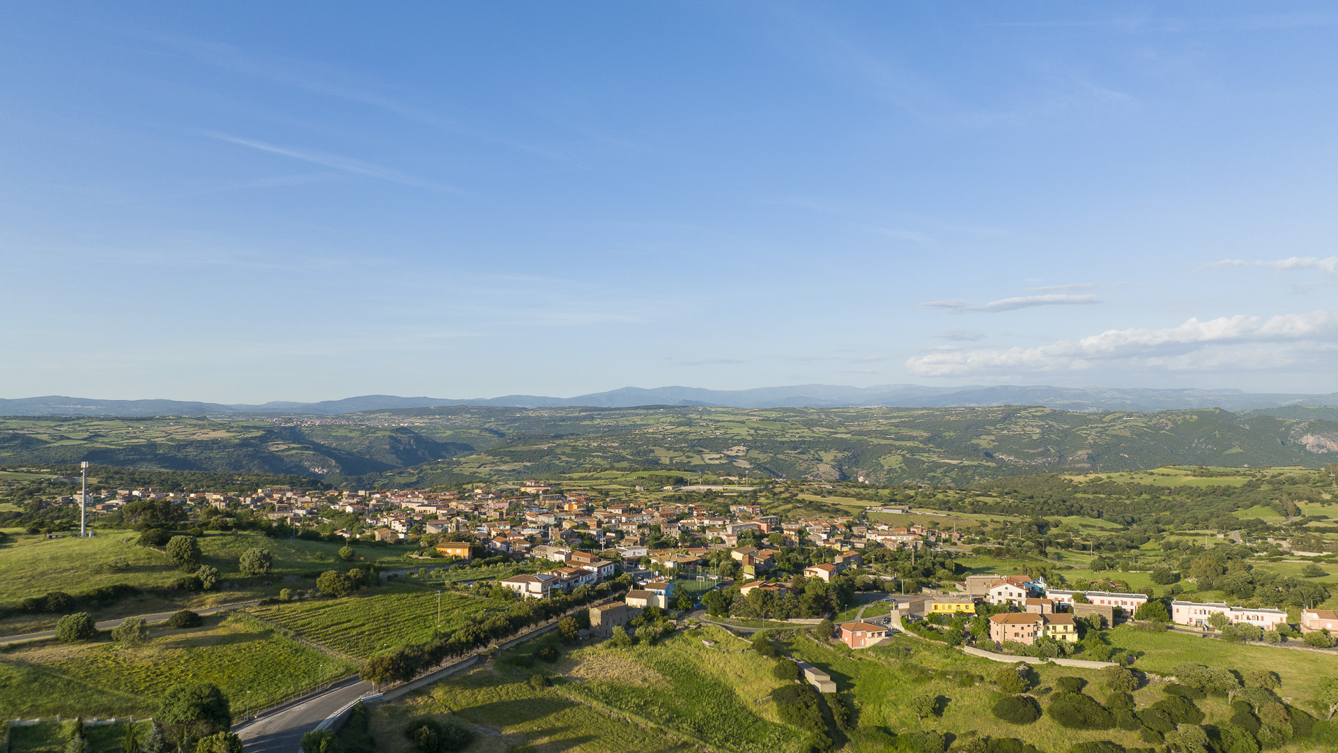 Ruinas, vista dall'alto