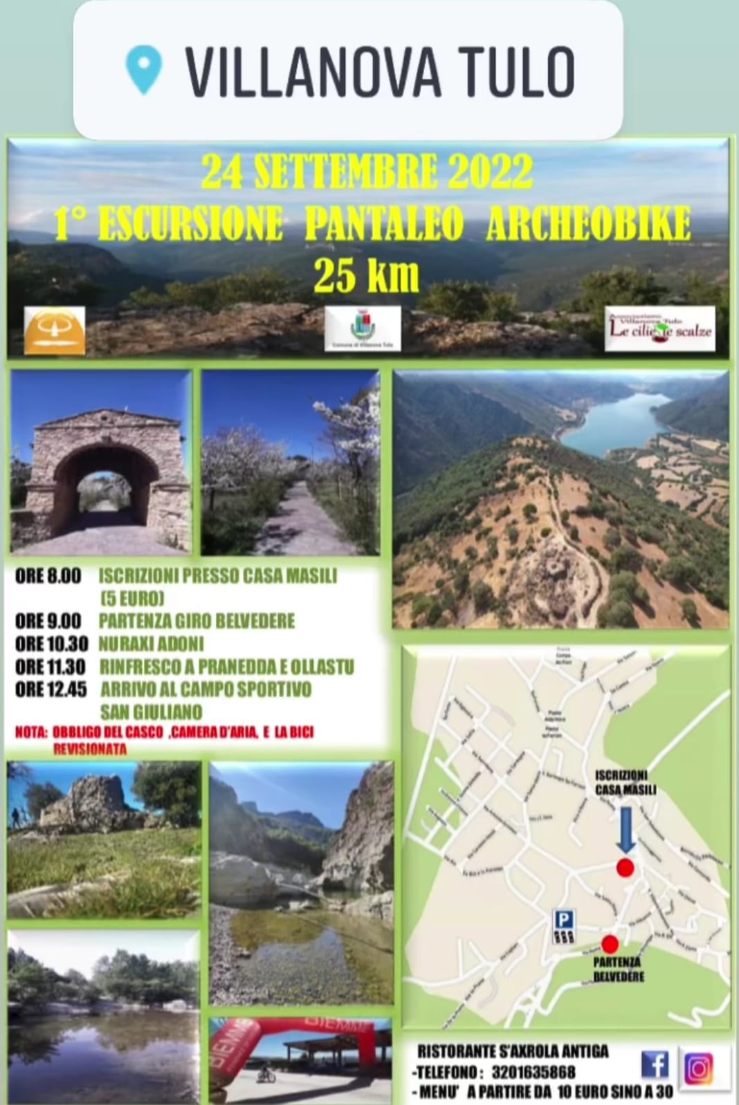 Escursione Pantaleo Archeobike