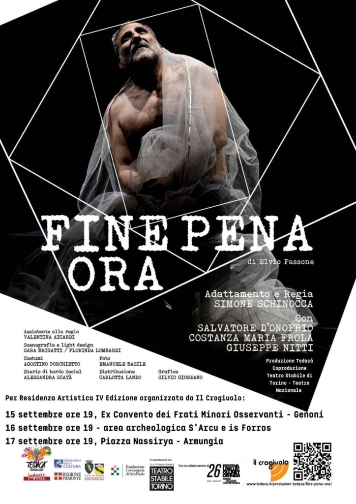 Spettacolo teatrale “Fine pena ora”