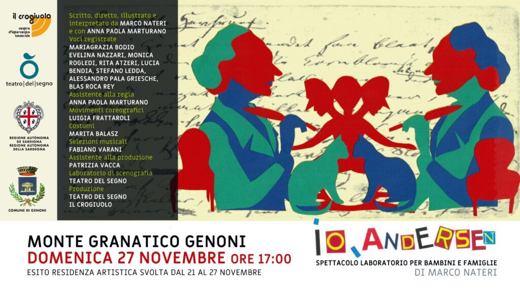 Io, Andersen – spettacolo laboratorio per famiglie e bambini