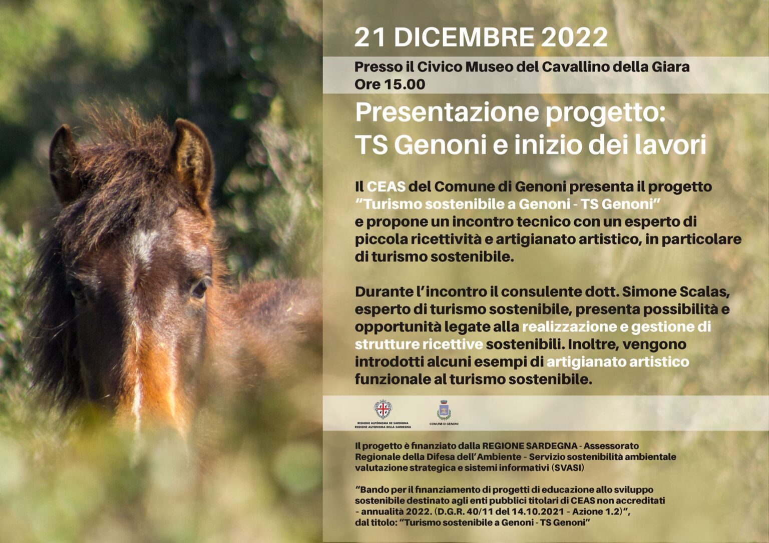 Primo incontro e presentazione progetto Turismo sostenibile a Genoni – TS Genoni