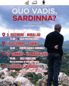 Locandina proiezioni quo vadis sardinna