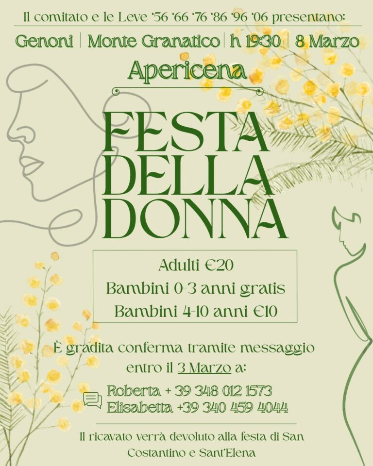 Festa della Donna 2026
