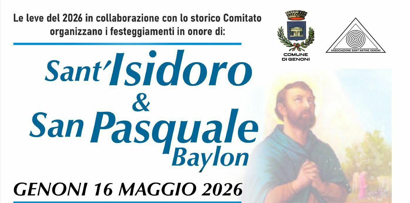 locandina sant'isidoro 16 maggio 2026