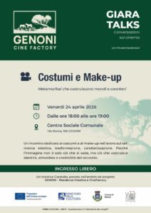 locandina giara talks 24 aprile 2026