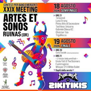 locandina artes et sonos ruinas 18 19 agosto 2026