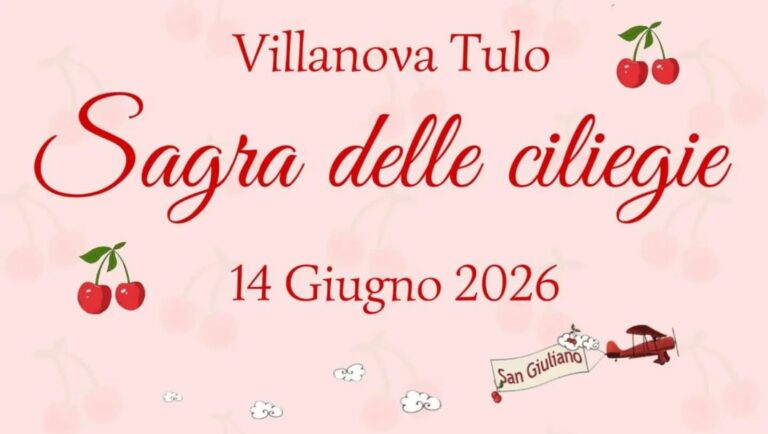 Sagra delle Ciliegie 2026 – Villanova Tulo