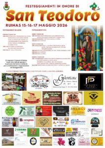 locandina san teodoro ruinas 15 16 17 maggio 2026