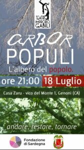 locandina arbor populi genoni luglio 2026