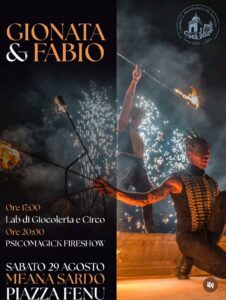 locandina gionata e fabio meana 29 agosto 2026