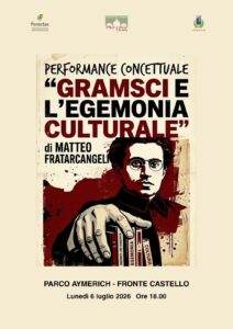 locandina gramsci laconi 6 luglio 2026