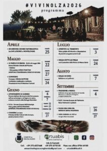 locandina vivinolza 2026 meana sardo