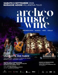 locandina archeomusicwine willanovatulo 5 settembre 2026
