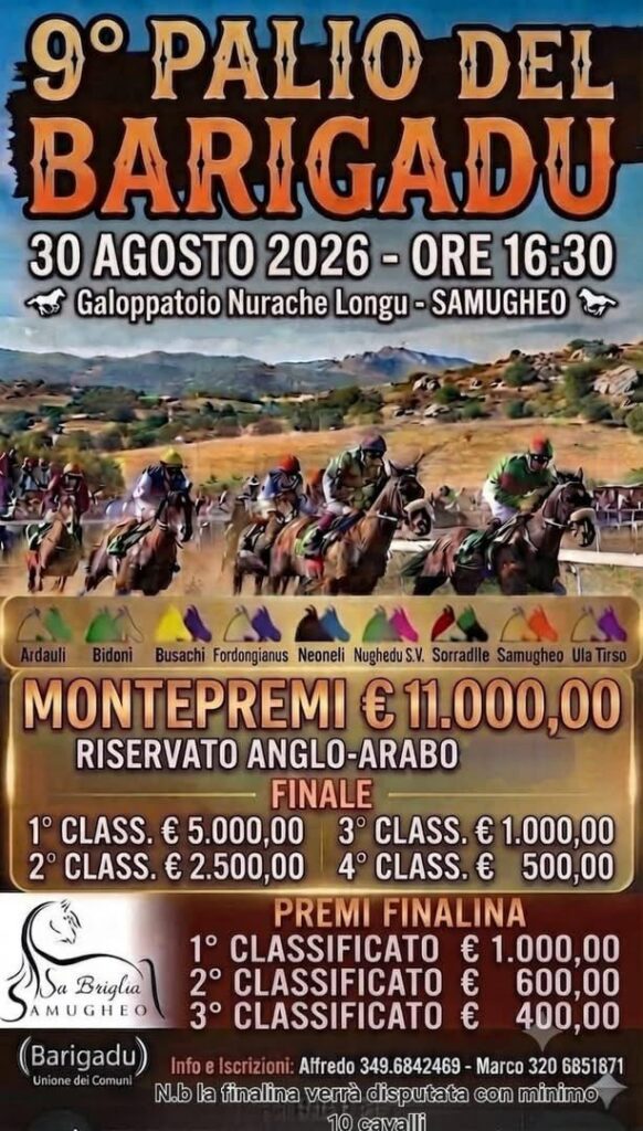 9° Palio del Barigadu – Samugheo