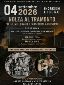 locandina nolza al tramonto meana 4 settembre 2026