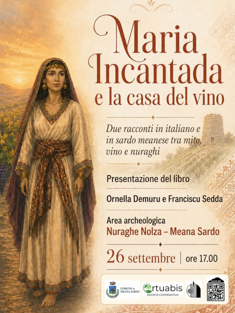 Maria Incantada e la casa del vino – Meana Sardo