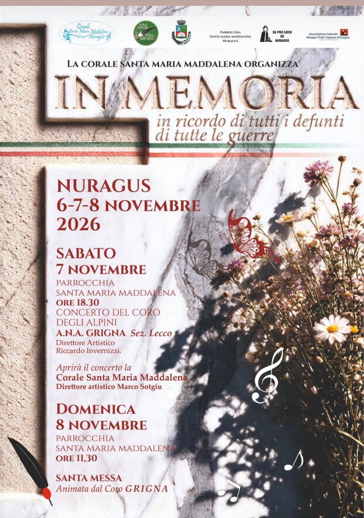 locandina in memoria 2026